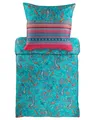 Produktbild: Bassetti Mako-Satin Bettwäsche BURANO Farbe Türkis S1 Größe 135x200cm