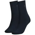 Produktbild: TOMMY HILFIGER Damen Socken, Classic, Strümpfe, einfarbig, Vorteilspack Blau 39-42 10er Pack (5 x 2P)