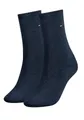 Produktbild: Tommy Hilfiger Socken TH WOMEN SOCK CASUAL 2P (2-Paar, 2 Paar) mit flacher Zehennaht