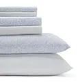 Produktbild: BettwäscheSet für QueenSizeBett, BaumwollPerkal, 6teilig, frische und Coole H...