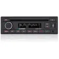 Produktbild: Blaupunkt Milano 200 BT Bluetooth 1-DIN Radio MIT CD mit USB Autoradio Autoradio (RDS, AM/FM Radio, Animiertes Display, Bluetooth, AUX Eingang, 1 DIN) schwarz