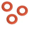 Produktbild: 3 x Boomer Vollgummi Aqua Ring ∅12 cm, Hundespielzeug, Wasserspielzeug - 45858