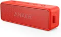 Produktbild: Anker SoundCore 2 Bluetooth Lautsprecher IPX5 24h Akku iPhone Android Rot