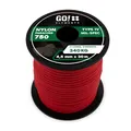 Produktbild: GO!elements Paracord 750 Typ IV | 100% Nylon Seil reißfest & extrem stabil | ø 4,5mm - 11 Kerne - Max. 340 KG | Allzweckseil & Reepschnur für Survival, Camping | Nylonschnur