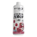 Produktbild: Best Body Nutrition ZEROP Vital Zuckerfreies Getränkekonzentrat Sirup Granatapfel-Cranberry Ohne Aspartam 1 L ergibt 80 L Getränk Fitness Drink mit Vitaminen B1 B6 Niacin Kalorienarm Wassersprudler