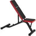 Produktbild: tectake® Hantelbank mit Schnellverstellung rutschfest, 116 x 51 x 122 cm