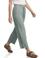 Produktbild: Street One High Waist Wide Leg Hose im Loose Fit Dark Mint Green 34