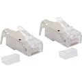 Produktbild: Schwaiger Netzwerkstecker-Set CAT 6A /CAT 7  Weiß