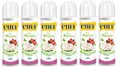Produktbild: 6x Parmalat Chef Panna Süßwaren Produkt auf Basis von Sahne Creme-Spray Sprühdose 250g,Schlagsahne Frei von Konservierungsstoffen + Italian Gourmet Polpa 400g Dose