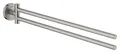Produktbild: Grohe Essentials Handtuchhalter 2-Armig, supersteel, 1 Stück, 40371DC1
