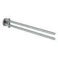 Produktbild: GROHE Handtuchhalter Essentials 40371_1 2-armig schwenkbar 450mm supersteel