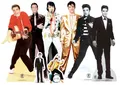 Produktbild: Elvis Presley Tischplatte Pappfiguren Offiziell Party Packung King Of Rock &