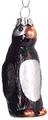 Produktbild: BRUBAKER Pinguin - Handbemalte Weihnachtskugel aus Glas - Mundgeblasener Christbaumschmuck Figuren lustig Deko Anhänger Baumkugel - 7.5 cm
