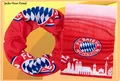 Produktbild: Multifunktionstuch FC Bayern München Kinder Skyline Rot Weiß Loop Gr: 22,5x48cm