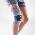 Produktbild: Bauerfeind Genutrain Titan Knieorthese zur Entlastung und Stabilisierung Blau/Gr