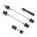 Produktbild: Schnellspanner Fahrrad Set mit Schnellspannhebel  VR 180mm, HR 145mm  mit Qui...