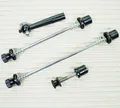 Produktbild: Point Stehbolzen Set + Schlüssel anstatt Schnellspanner für VR Rad HR Rad Sattel