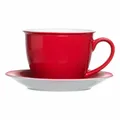 Produktbild: Ritzenhoff & Breker Doppio Jumbo Obere Obertasse Ober Tasse Geschirr Rot 350 ml