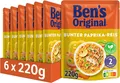 Produktbild: BEN'S ORIGINAL Express Reis Bunter Paprika 6 x 220g - schnelle Mahlzeit