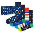 Produktbild: Happy socks 4P Navy Gift Box 650 Blau Gr 41/46