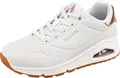 Produktbild: Skechers Damen UNO Golden Air Trainers, White Durabuck/Mesh Trim, 37 EU