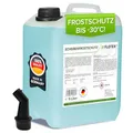 Produktbild: Flotex® Scheibenfrostschutz Konzentrat 5L – Hocheffektiver Scheibenwasser Frostschutz bis -30°C – Absolut rein & schlierenfrei - Sofort mischbereit – Angenehmer Citrusduft