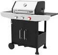 Produktbild: ProfiCook PC-GG 1310 Gasgrill, 3 Heizzonen, 56 x 43 cm große Grillfläche, Edelstahl (501310)