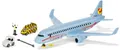 Produktbild: Siku Spielzeug-Flugzeug SIKU World, Verkehrsflugzeug (5402), mit Licht