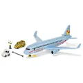 Produktbild: Siku 5402 Verkehrsflugzeug mit Zubehör 38,5cm mit Landescheinwerfer