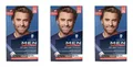 Produktbild: 3x Schwarzkopf Men Perfect Anti-Grau Tönungsgel 60 Mittelbraun EAN4015000529150