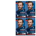 Produktbild: 4x80ml Schwarzkopf MEN Perfect Anti-Grau Tönungs Gel 70 Dunkelbraun