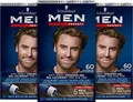 Produktbild: Men Perfect Schwarzkopf 60 Haartönung Dunkelbraun Graue Haare 3er Pack 3 x 80 ml