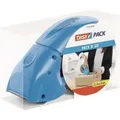 Produktbild: Tesa - Pack Abroller Pack' N' Go - Ergonomischer, Blauer Handabroller Für Paketbänder - Inklusive 50 M X 48 Mm Klebeband