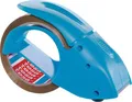 Produktbild: tesa Packband-Abroller Pack n Go Blau Rollenbreite (max.): 50 mm Rollenlänge (max.) 66 m inkl. Klebefilmrolle 50 m x 50 mm