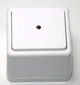 Produktbild: Kopp 514602006 Kontrollschalter mit Glimmlampe, Aufputz, Standrad, 10 A, 250 V