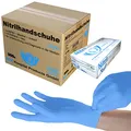 Produktbild: SFM ® SOFTLIGHTS Nitril : XS, S, M, L, XL, XXL blau puderfrei F-tex Einweghandschuhe Einmalhandschuhe Untersuchungshandschuhe Nitrilhandschuhe XL (900)