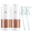 Produktbild: WELLA FUSION Sparset Shampoo 1000ml + Conditioner 1000ml + 2x Dosierpumpen