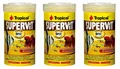 Produktbild: 3x Tropical Supervit Premium Futter Flockenfutter 8 fach Mix f. Zierfische 250ml