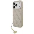 Produktbild: CG MOBILE Guess 4G Charms Collection kompatibel mit MagSafe Hülle für iPhone 17 Pro (Pink)