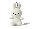 Produktbild: Bon Ton Toys Plüschanhänger Miffy Cord-Schlüsselanhänger Weiß 10 cm, weiches Plüschmaterial
