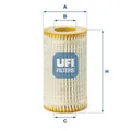 Produktbild: UFI Ölfilter 25.059.00 Filtereinsatz für MERCEDES KLASSE W163 VITO Bus W639 CLK