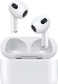 Produktbild: Apple AirPods 3. Generation drahtlose In-Ear-Kopfhörer mit Lightning-Gehäuse