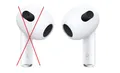 Produktbild: Apple AirPods (3. Generation) NUR DER RECHTE A2565 Bluetooth Kopfhörer