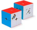 Produktbild: Rubik's Cube – Duo Original Speed Cubes 3x3 und 2x2, Ultra-leichtgängige Zauberwürfel, hochwertige Verarbeitung, Doppelpack für Einsteiger und Profis, für Kinder ab 8 Jahren