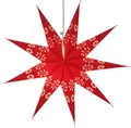 Produktbild: Faltbarer Advents Leucht Papierstern, Weihnachtsstern 40 cm - Phoenix  rot
