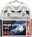 Produktbild: Unitec Halogenleuchtmittel H4 Xenon Mega White 12V 60/55W