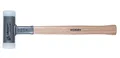 Produktbild: Supercraft Gummihammer Halder Schonhammer EH3002 500 g 335 mm
