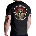 Produktbild: GASOLINE BANDIT® T-Shirt für Biker Racer Motorrad Fans: Old School Gentleman schwarz XXL