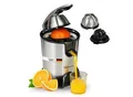 Produktbild: Sommertal Zitruspresse CP850 elektrische Saftpresse inkl. 2 Presskegel, manuelle Handpresse, Orangenpresse Zitronenpresse aus Edelstahl, Juicer Entsafter mit starkem 850W Motor