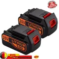 Produktbild: 2x 5.0Ah Akku Für BLACK+DECKER 20V BL1518 BL2018 LBXR20 LB2X4020 LBXR20 18V Neu